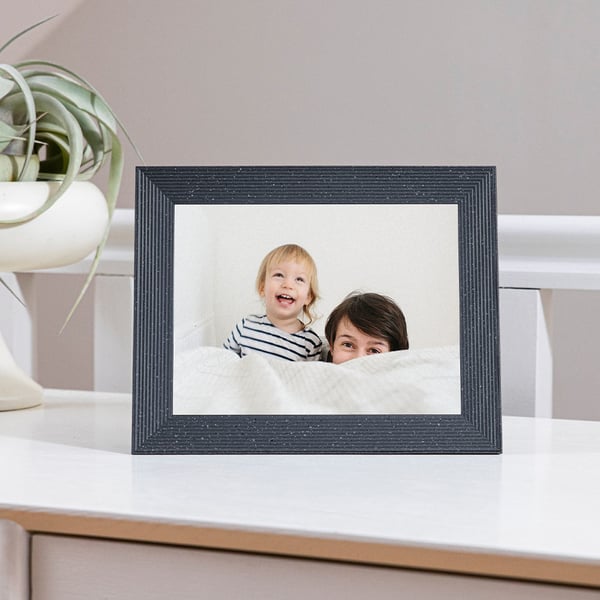 Miniatyrbild 4 av 8: Aura UKA700-BLK digitala fotoramar Grå 24,6 cm (9.7") Wi-Fi