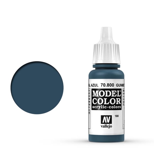 Vallejo 70.800 akryyliväri 17 ml Sininen Pullo Vallejo 70.800 akryyliväri 17 ml Sininen Pullo