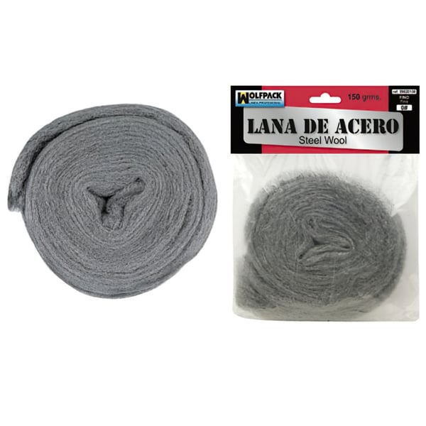 Wolfpack Lana De Acero 150 gr. 0 Fino