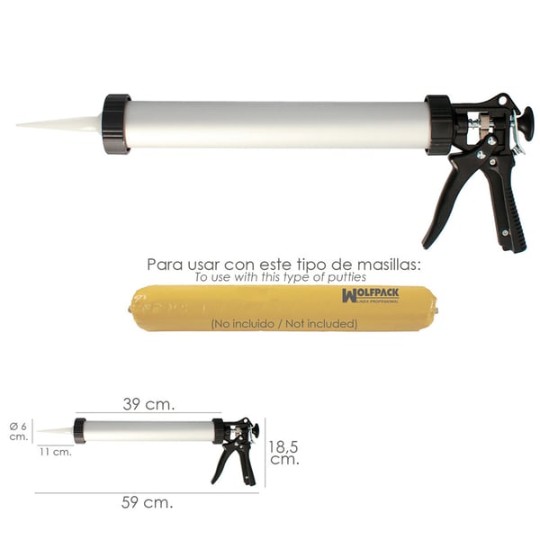 Wolfpack 2210502 fogspruta