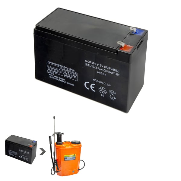 Miniatyrbild 2 av 2: Wolfpack 8052025 laddningsbara batterier