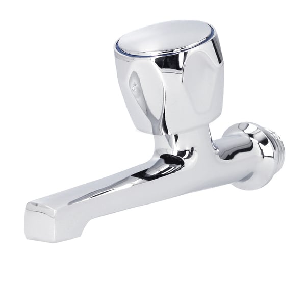 Wolfpack Grifo Fregadero 12 cm- 1/2' Cromo Volante Metal