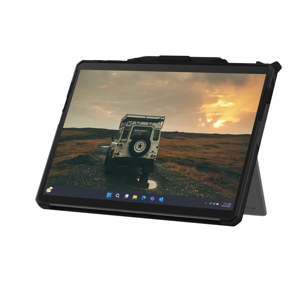 Miniatyrbillede 11 af 13: Urban Armor Gear 324014114040 tablet etui 33 cm (13") Folie Sort, Transparent