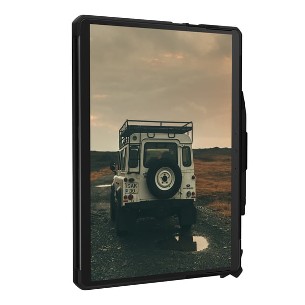 Miniatyrbillede 2 af 13: Urban Armor Gear 324014114040 tablet etui 33 cm (13") Folie Sort, Transparent