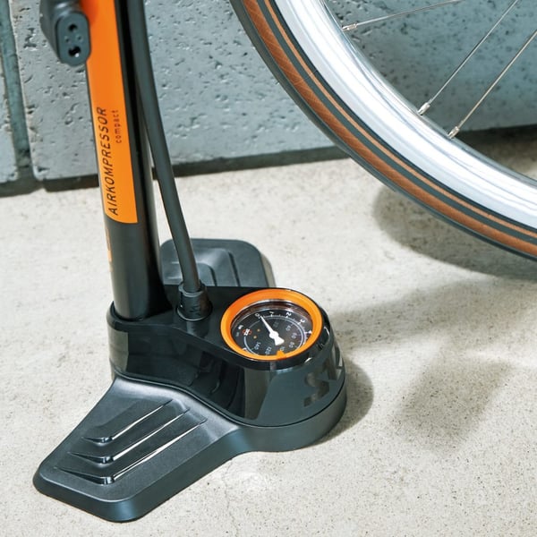 SKS 11660 håndholdt luftpumpe Sort, Orange Gulv luftpumpe