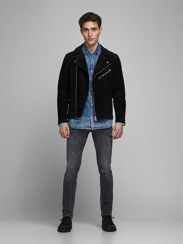 Miniatyrbillede 7 af 8: Jack & Jones 12159030 Sort, Grå
