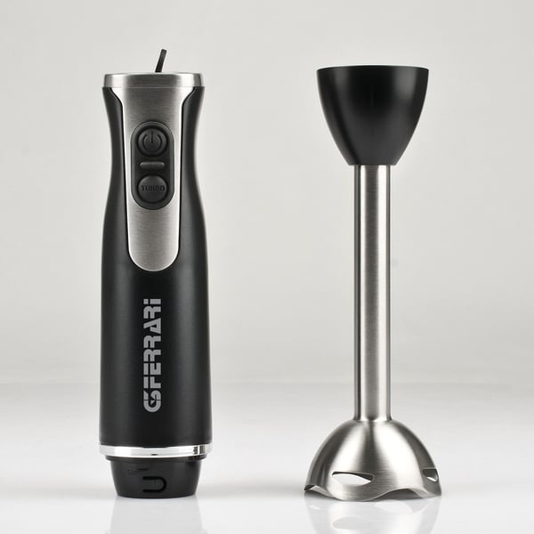 Miniatyrbillede 3 af 5: G3 Ferrari Mulinello Nedsænkning blender 400 W Sort, Rustfrit stål