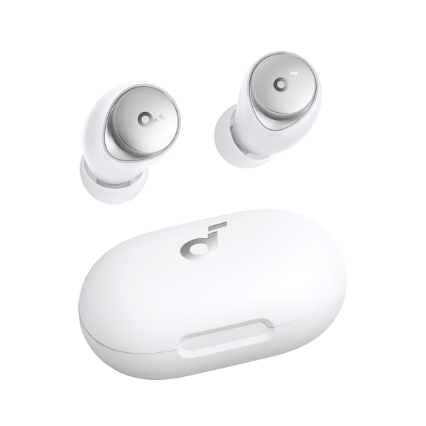 Miniatyrbillede 6 af 7: Soundcore Space A40 Hovedtelefoner True Wireless Stereo (TWS) I ørerne Opkald/musik Bluetooth Hvid