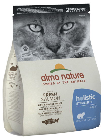 Almo Nature 8001154125962 tørfoder til kat 2 kg Voksen Laks Almo Nature 8001154125962 tørfoder til kat 2 kg Voksen Laks