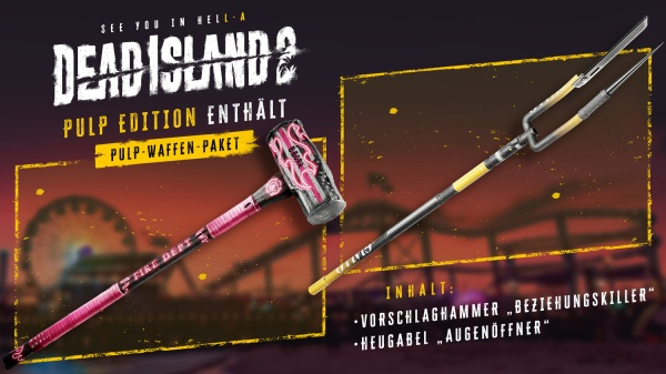 Deep Silver Dead Island 2 PULP Edition Standard+DLC Saksa PlayStation 4