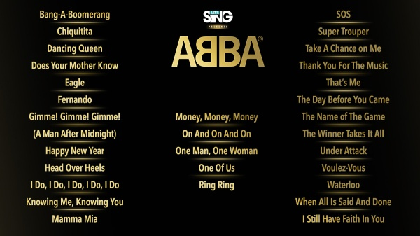 Miniatyrbillede 2 af 6: PLAION Let's Sing ABBA Standard Tysk PlayStation 4