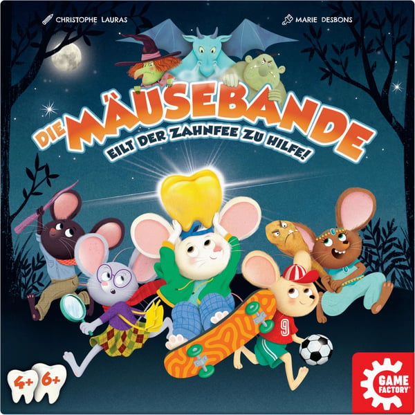 Game Factory Die Mäusebande 20 min Korttipeli Memory