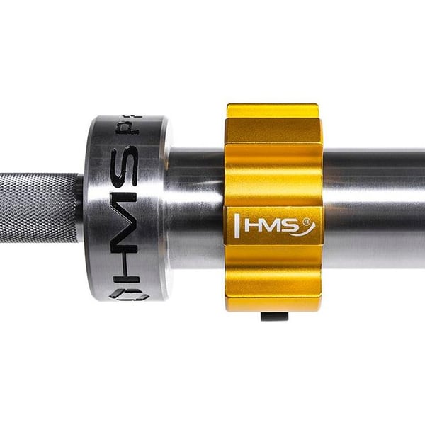 HMS Fitness GO1100 2200 mm Solid skivstång