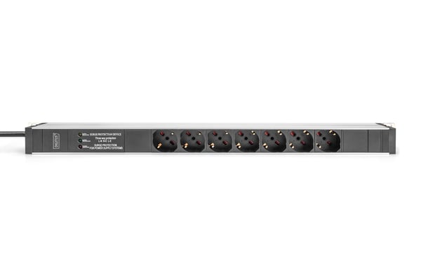 Digitus DN-95412-IT tehonjakeluyksikkö 7 AC-pistorasia(a) 0U
