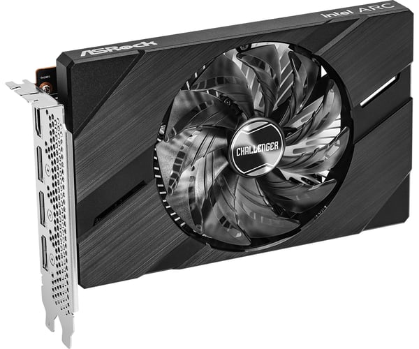Miniatyrbillede 2 af 5: Asrock Challenger Intel Arc A380 ITX 6GB OC GDDR6