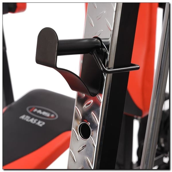 HMS Fitness X2 ABS, Tilbage, Biceps, Hamstrings, Quadriceps, Trapezius, Triceps