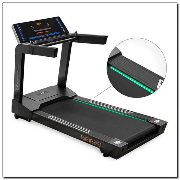Miniatyrbild 3 av 10: HMS Fitness BE1862 löpband 560 x 1570 mm 24 km/t