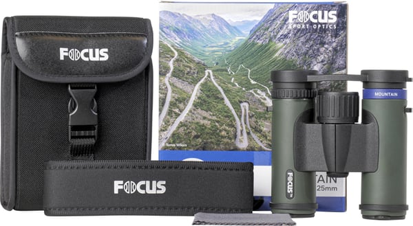Miniatyrbillede 9 af 13: Focus Nordic Mountain 10x25 kikkert BaK-4 Grøn