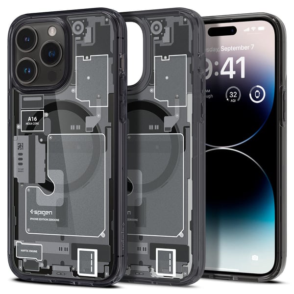 Spigen ACS05539 mobiltelefonfodral 17 cm (6.7") Mobilskal Svart, Vit Spigen ACS05539 mobiltelefonfodral 17 cm (6.7") Mobilskal Svart, Vit