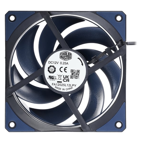 Cooler Master Mobius 120 Tietokonekotelo Tuuletin 12 cm Musta