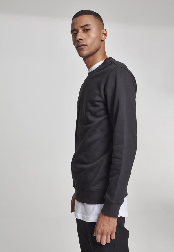Urban Classics Basic Terry Crew Tröja