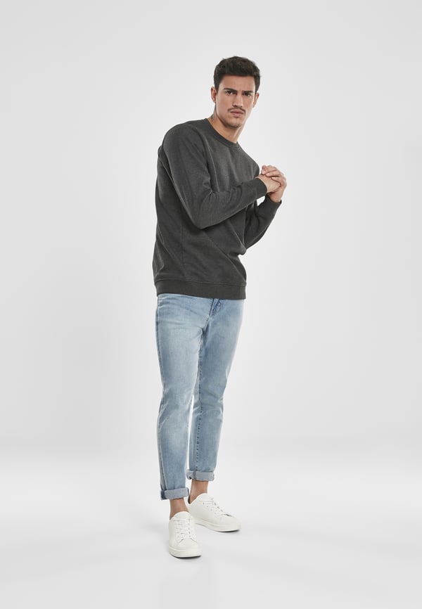 Urban Classics Basic Terry Crew Tröja