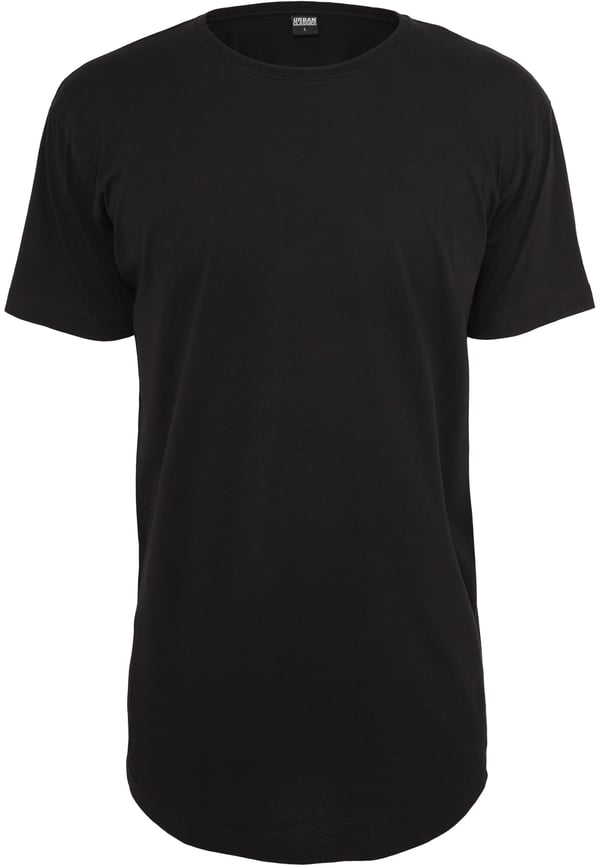 Urban Classics Shaped Long Tee T-shirt Crew neck Kort ærme Bomuld