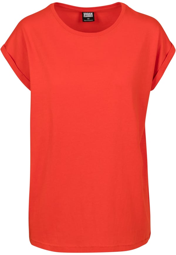 Miniatyrbild 2 av 9: Urban Classics Ladies Extended Shoulder Tee T-tröja Urringad Kortärmad Bomull, Jersey