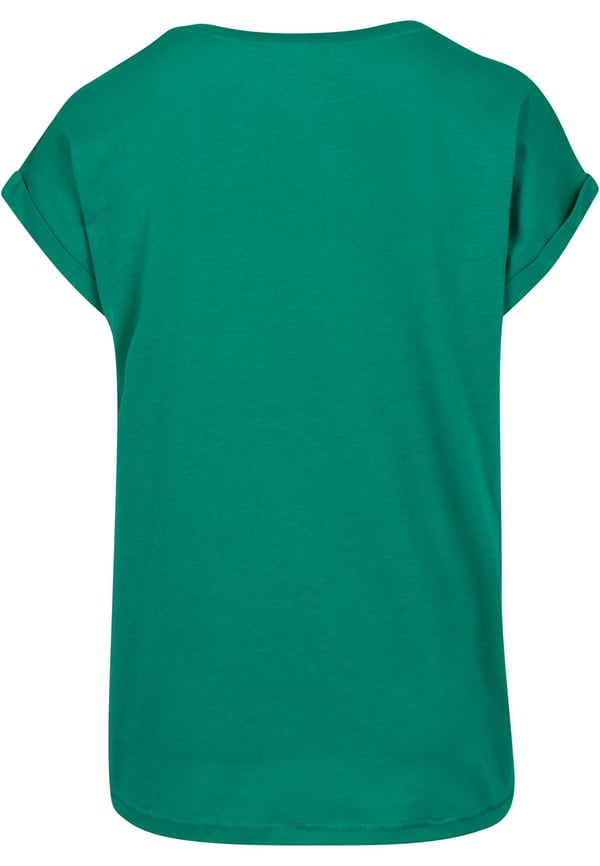 Pikkukuva 7 / 9: Urban Classics Ladies Extended Shoulder Tee T-paita Pyöreä kaula-aukko Lyhyt hiha Puuvilla, Neulekangas