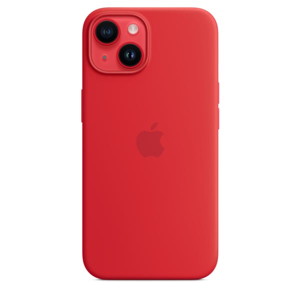 Miniatyrbillede 5 af 7: Apple Silikone-etui med MagSafe til iPhone 14 – (PRODUCT)RED