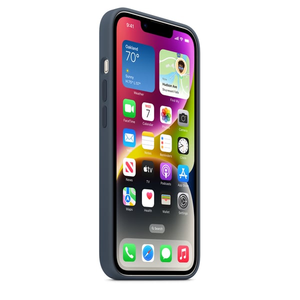 Apple MPRV3ZM/A mobiltelefonfodral 15,5 cm (6.1") Mobilskal Blå