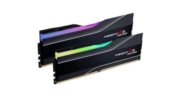 Pikkukuva 1 / 8: G.Skill Trident Z5 Neo RGB F5-6000J3238F16GX2-TZ5NR muistimoduuli 32 GB 2 x 16 GB DDR5 288-pin DIMM