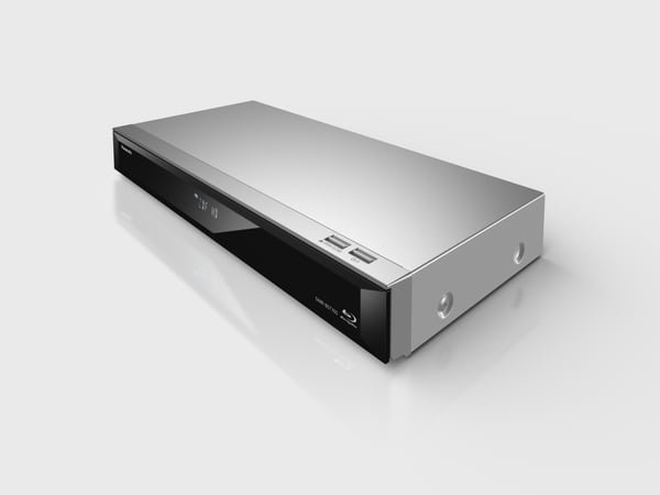 Miniatyrbillede 4 af 5: Panasonic DMR-BST765AG DVD/Blu-Ray afspiller Blu-ray optager 3D Sølv