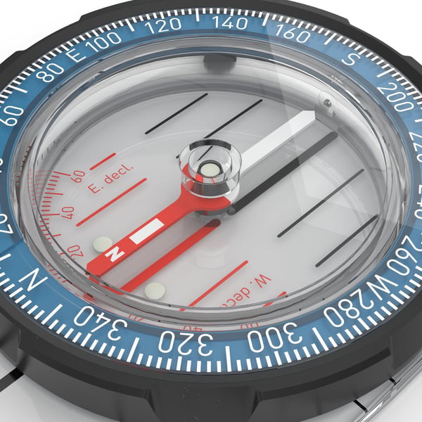 Silva Schneider FIELD Magnetisk navigationskompas Akryl, Gummi, Termoplastisk urethan (TPU) Flerfarvet