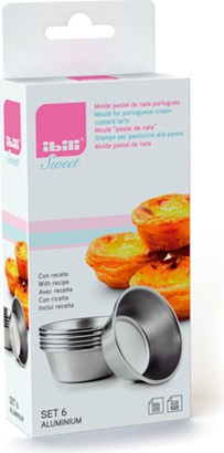 Miniatyrbild 3 av 3: Ibili IB-142000 bakform Kakform 6 styck