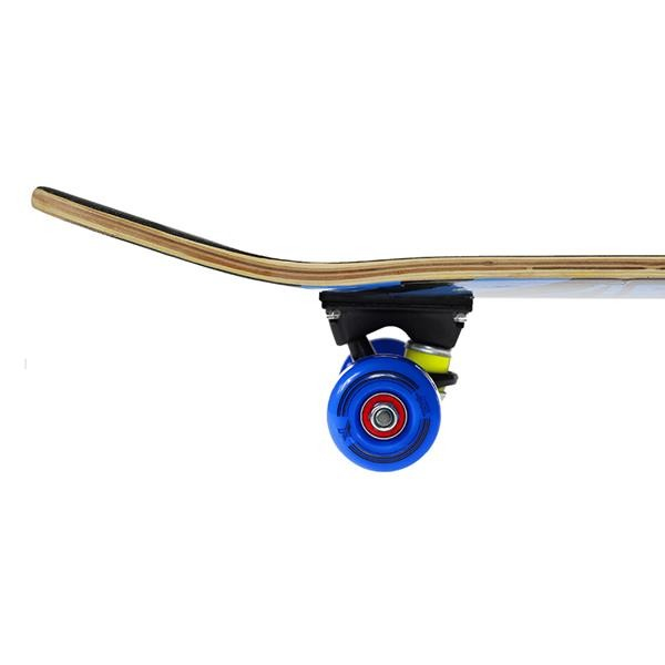 Miniatyrbillede 9 af 9: Nils Extreme CR3108SB SK8BOY Skateboard (klassisk) Træ Sort, Flerfarvet