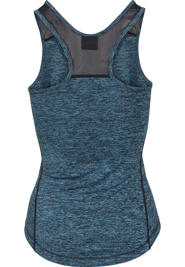 Urban Classics TB1657 Top (tøj) Ærmeløs Elastin, Jersey, Polyester