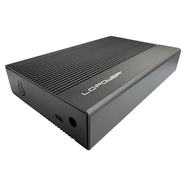 LC-Power LC-35U3-C Hölje för lagringsenheter HDD- / SSD kabinett Svart 3.5"
