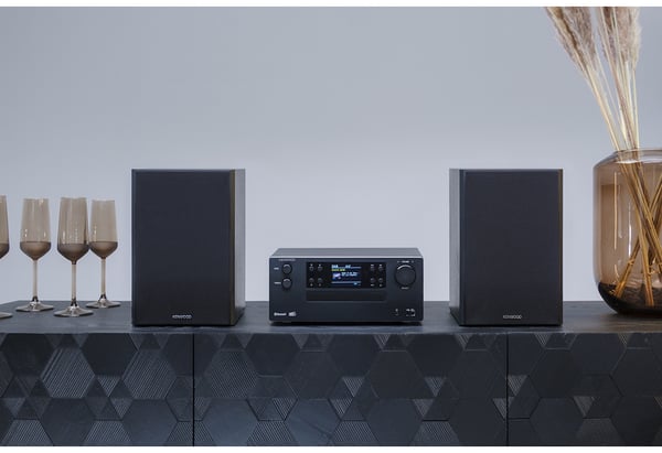 Kenwood Electronics M-925DAB-B stereoanlæg Home audio micro system 50 W Sort