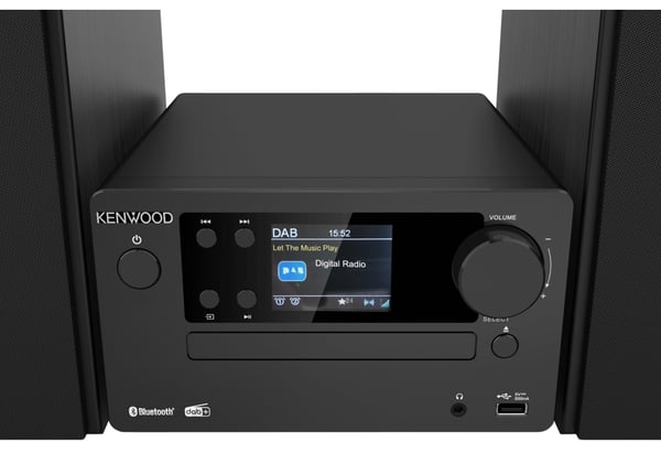 Miniatyrbillede 5 af 7: Kenwood Electronics M-725DAB-B stereoanlæg Home audio micro system 50 W Sort