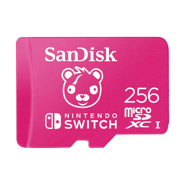 Miniatyrbillede 1 af 2: Sandisk microSDXC 256GB UHS-I-kort til Nintendo Switch