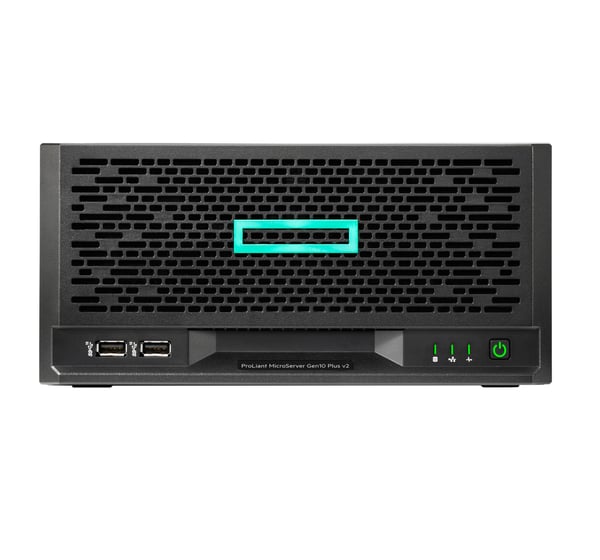 Miniatyrbillede 1 af 6: HPE ProLiant MicroServer Gen10+ v2 server 0 GB Ultra Micro Tower Intel® Xeon® E-2314 2,8 GHz 16 GB DDR4-SDRAM 180 W