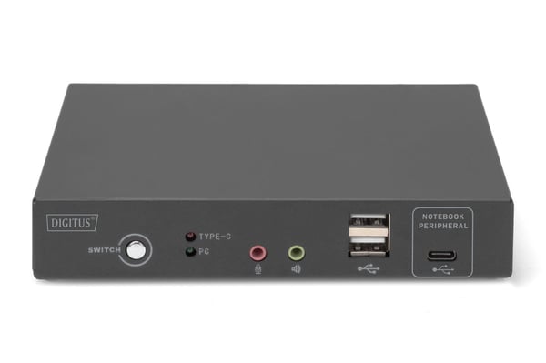 Miniatyrbillede 3 af 4: Digitus DS-12901 KVM Switch Sort