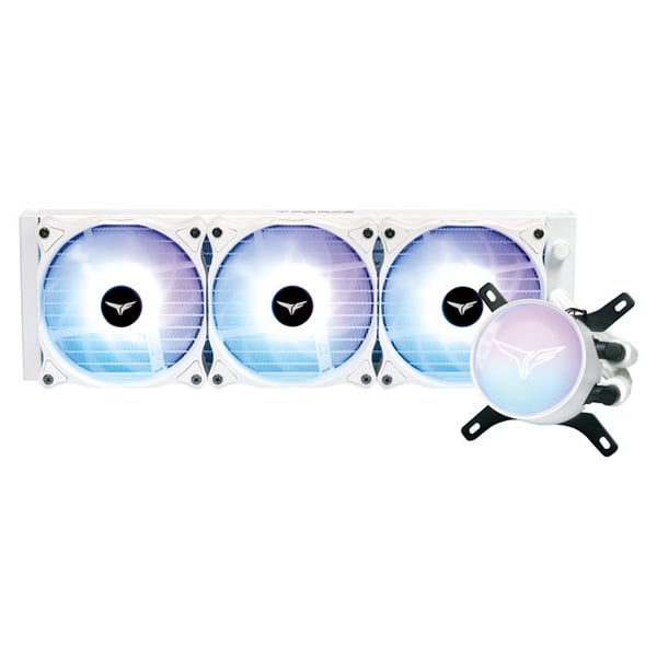 Team Group SIREN GD360E Processor Alt-i-en væskekøler 12 cm Hvid