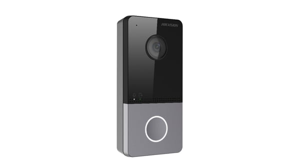 Hikvision DS-KV6113-WPE1(C) videopuhelinjärjestelmä 2 MP Musta, Harmaa