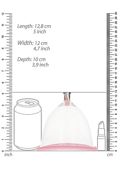 SHOTS Toys Breast Pump Set Medium Rose Gold rintapumppu Ohje