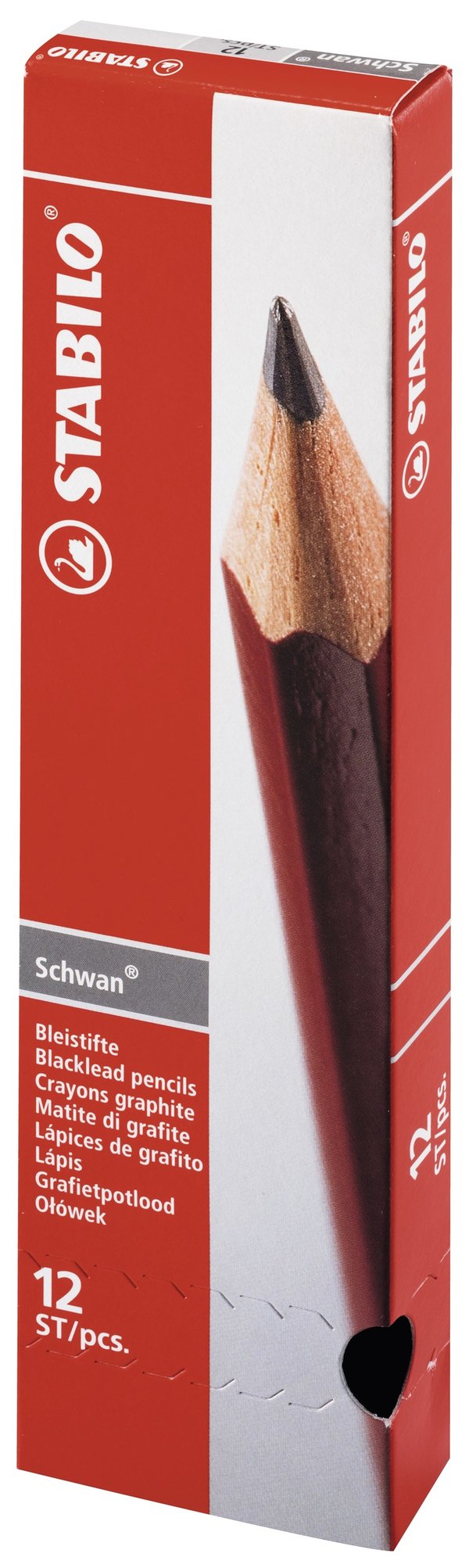 Miniatyrbild 3 av 4: STABILO Schwan HB 12 styck