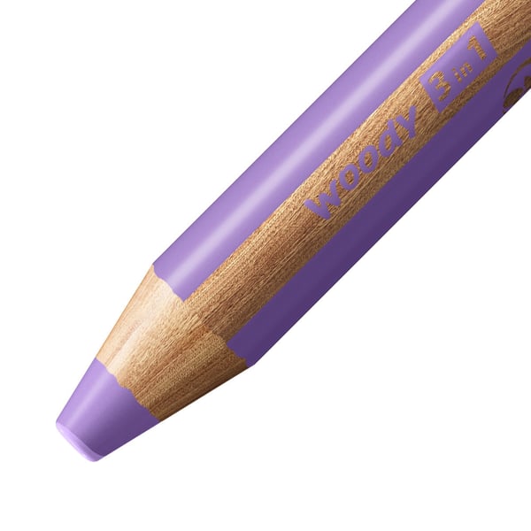 STABILO woody 3 in 1 Lila 1 kpl