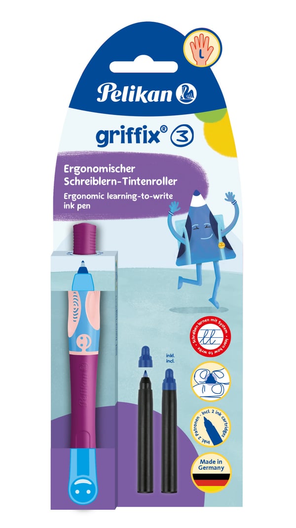 Miniatyrbild 1 av 3: Pelikan griffix Stiftpenna Blå 1 styck