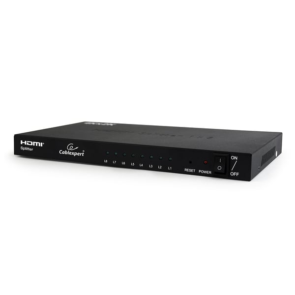 Gembird DSP-8PH4-03 videohaaroitin HDMI 8x HDMI
